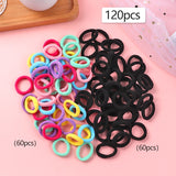 Elastic Hair Bands Set Flower Hair Ring