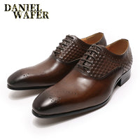 Shoes Mens Fashion Formal Pointed Toe Lace