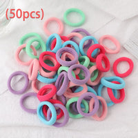 Elastic Hair Bands Set Flower Hair Ring