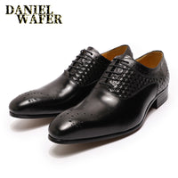 Shoes Mens Fashion Formal Pointed Toe Lace