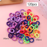 Elastic Hair Bands Set Flower Hair Ring