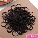 Elastic Hair Bands Set Flower Hair Ring