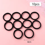 Elastic Hair Bands Set Flower Hair Ring