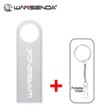 WANSENDA Key Chain USB Flash Drive 8GB 16GB 32GB Metal Pen Drive