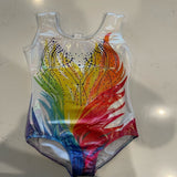 Girls Gymnastics Leotards Bronzing