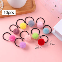 Elastic Hair Bands Set Flower Hair Ring