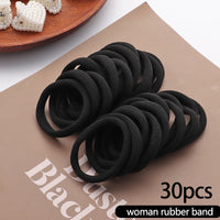 Elastic Hair Bands Set Flower Hair Ring