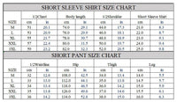 Shirt Shorts Set Fashion Men