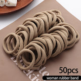 Elastic Hair Bands Set Flower Hair Ring