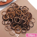 Elastic Hair Bands Set Flower Hair Ring