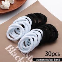 Elastic Hair Bands Set Flower Hair Ring