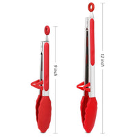 Kitchen Cooking Tongs Stainless Steel Salad Tongs BBQ Grill