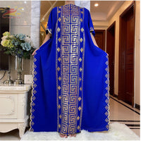 New Abaya African Dubai Turkey Dresse With Scarf High Quality