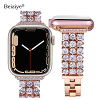 Women Diamond Strap for Apple Watch SE 7 6 5 41mm 45mm 40/44mm