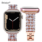 Women Diamond Strap for Apple Watch SE 7 6 5 41mm 45mm 40/44mm