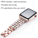 Women Diamond Strap for Apple Watch SE 7 6 5 41mm 45mm 40/44mm