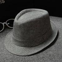 Fedoras Top Jazz Plaid Hat Spring Summer