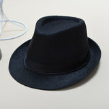 Fedoras Top Jazz Plaid Hat Spring Summer