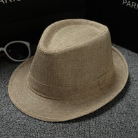 Fedoras Top Jazz Plaid Hat Spring Summer