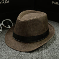 Fedoras Top Jazz Plaid Hat Spring Summer