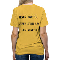 Unisex Triblend Tee Printed JESUS