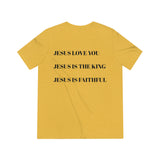 Unisex Triblend Tee Printed JESUS